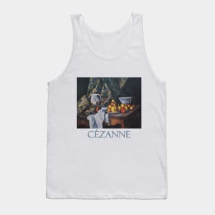 Peaches and Pitcher by Paul Cezanne Tank Top